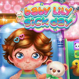 Baby Lily Sick Day cozy game teaser art