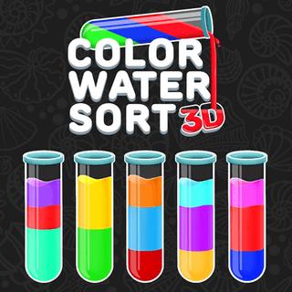 Color Water Sort 3D cozy game teaser art