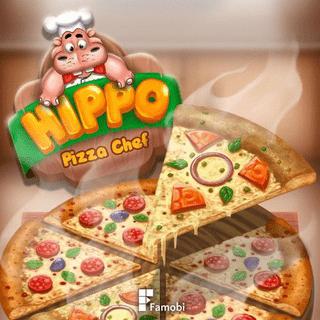 Hippo Pizza Chef cozy game teaser art