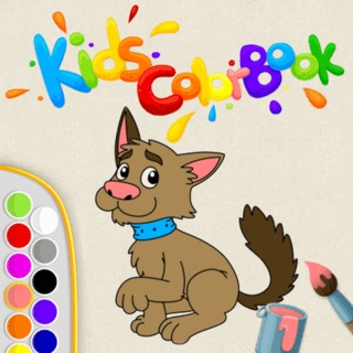 Kids Color Book cozy game teaser art
